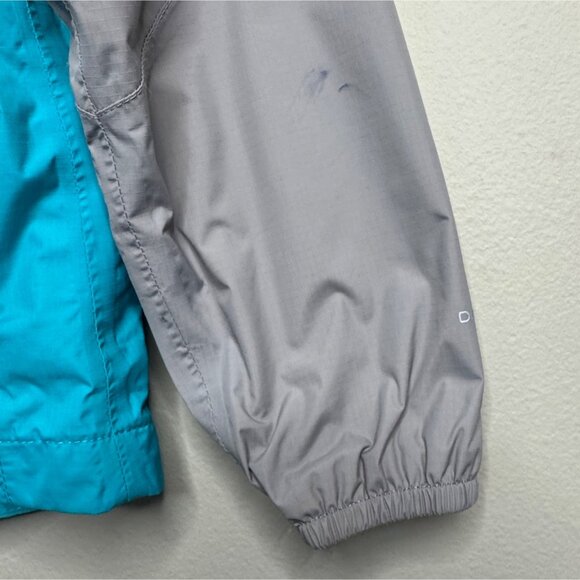 THE NORTH FACE Shell Jacket Girls XXS 5 Hooded Waterproof Colorblock Dryvent - Picture 7 of 13